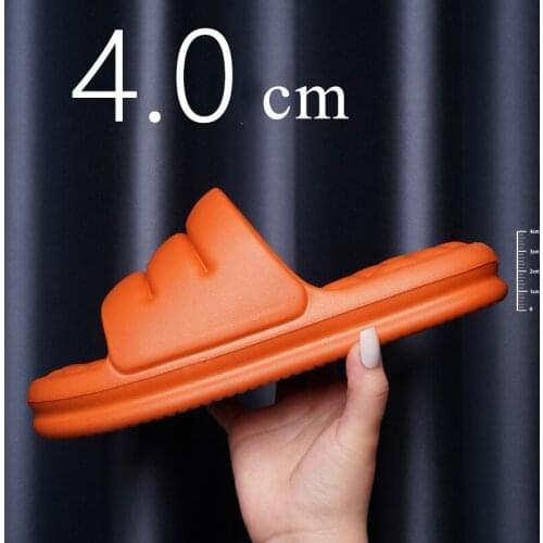 Comfortable Home Slippers Women Summer EVA Soft Sole Platform Sandals Woman Thick Bottom Non-slip Slides Flip Flops