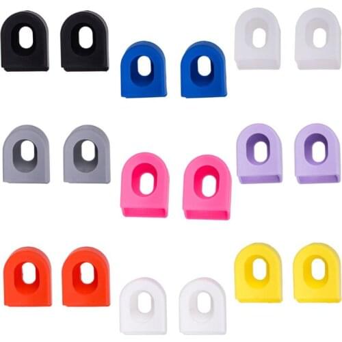 Universal Anti Scratch Bike Arm Boots Crank Protective Cover Sleeve MTB Mountain Road Bicycle Crankset Protector Cycling 77JE