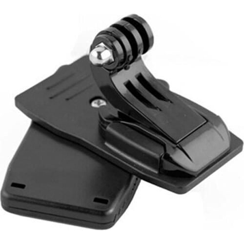 360 Degree Rotation Clip Backpack Hat Clamp + J-hook Buckle Base for Gopro Hero 8/7/6/5/4/3/3+ SJCAM Xiaomi Yi