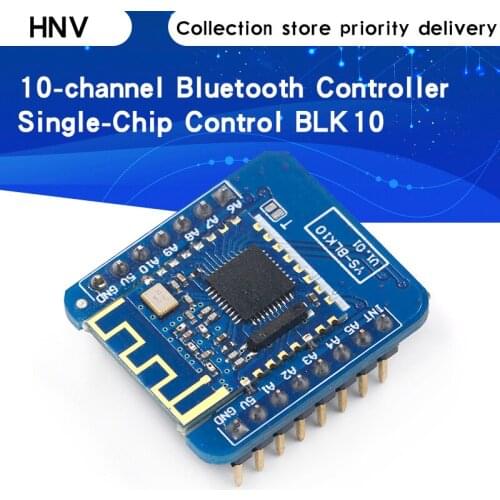 10-channel Bluetooth controller Bluetooth switch module mobile phone remote intelligent single-chip control BLK10