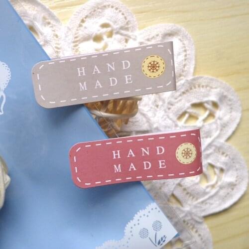 102pcs Kraft Paper Sticker Labels Seal Stickers DIY Handmade Envelopes Stickers and Gift Packaging Bake Decoration