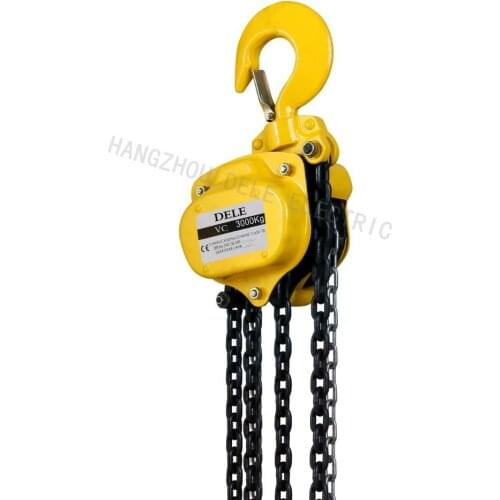 2T VC Lifting Tools Manual Chain Block Hand Hoist
