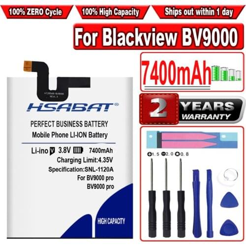 HSABAT U536174P 7200mAh Battery for Blackview BV9000 / BV9000 Pro