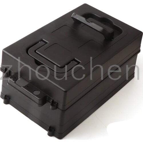 Electric plastic tricycle battery box lithium ion polymer 48v/12a 48v/18a battery box waterproof box