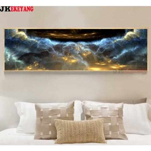 Large size 5d DIY Diamond Painting Abstract colored clouds Full Square/round Drill Cross Stitch Diamond Embroidery Y3975