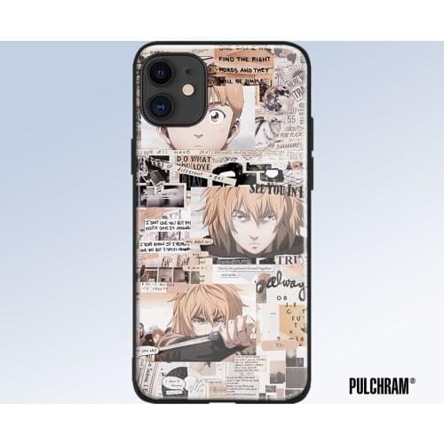 Thorfinn Vinland saga anime glass phone case for iPhone 6s 7 8 x xr xs 11 pro max Samsung S note 8 9 10 20 Plus cover shell