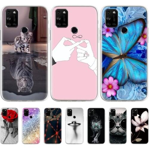For Wiko View5 Plus Case Silicone Soft TPU Back Case For Wiko View 5 Plus Cover For Wiko View 5 Plus 5Plus Phone Bumper Flower