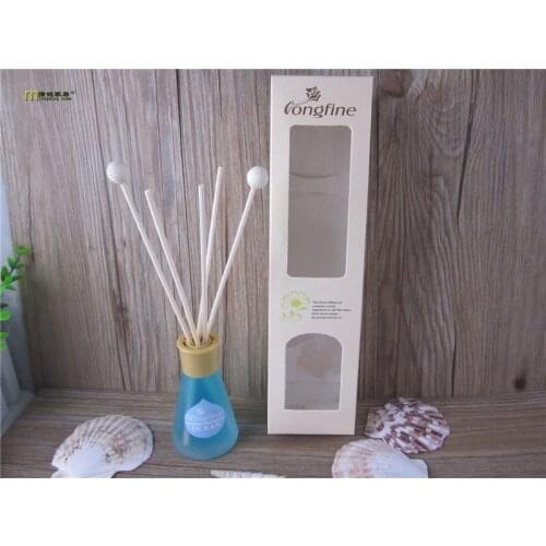 1PC 6 aroma No fire aromatherapy frosted glass bottle colorful fragrance Aromatherapy Essential Oil Aroma Diffuser KA 1308