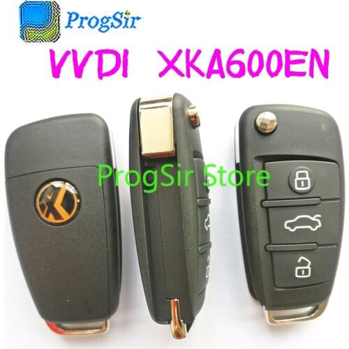 Xhorse VVDI XKA600EN Wire Remote Control for Audi A6 3 Button