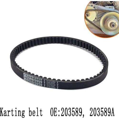Kart Belts Are Suitable for Sportworks/Yerf-Dog 203589, 203589A, 5959, Timing Belts, Toothed Belts