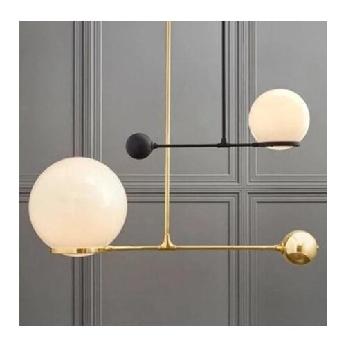 Nordic Art Magic Bean Chandelier Minimalist Design Living Room Restaurant Bar Decoration Suspension Light Fixtures
