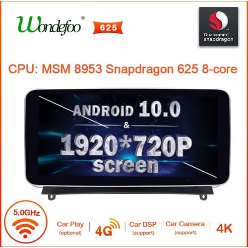 Snapdragon Android 10 car gps For Mercedes benz C-Class W204 S204 2008 2009 2010 radio navigation multimedia player no 2 DIN dvd