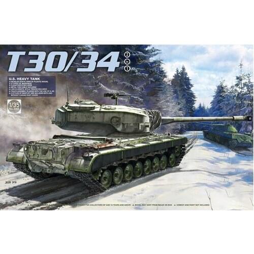 Takom 1/35 2065 US Heavy Tank T-30/34 Model Kit
