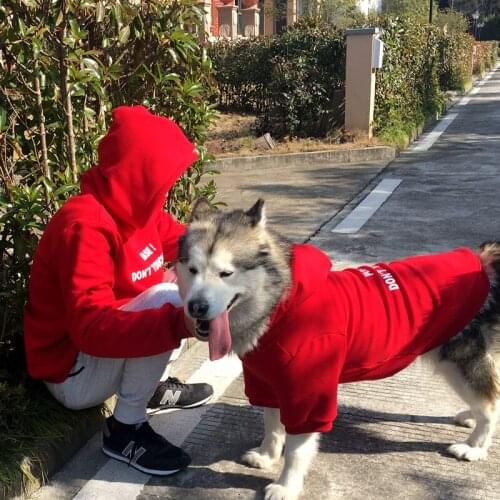 Dog Hoodie Winter Dog Clothes Cat Chihuahua Yorkie Pomeranian Schnauzer Corgi Samoyed Husky Golden Retriever Big Dog Clothing