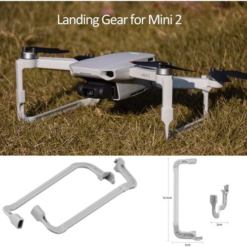 Extended Landing Gear for DJI Mavic Mini 2 Drone Portable Support Leg Stabilizer Protector for Mini 2 Multifunctional Accessory