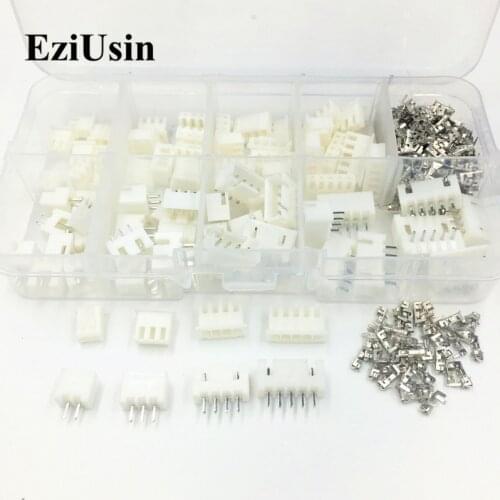 XH2.54 2p 3p 4p 5 pin 2.54mm Pitch Terminal Kit / Housing / Pin Header Connector Wire Connectors Adaptor XH Kits