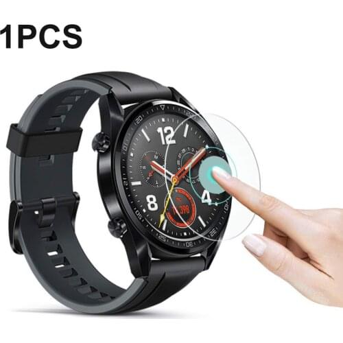 For Huawei Watch GT Tempered Glass Film Smart Sports Watch Film Protective Screen Protector Guard Anti Explosion Anti-shatter