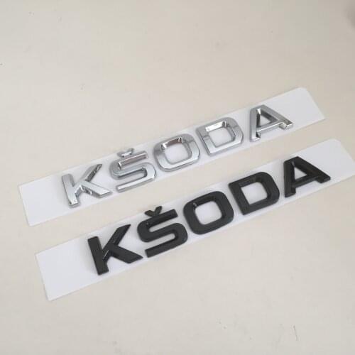 1pcs 3D ABS high quality car Letter Rear trunk Decals Emblem badge sticker Decal styling auto accessories