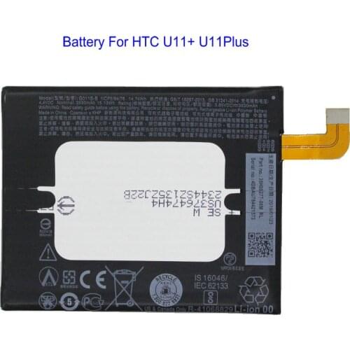1x 3930mAh 14.74Wh G011B-B Replacement Battery For HTC U11+ U11 + U11 Plus (Not for U11) Batteries Bateria