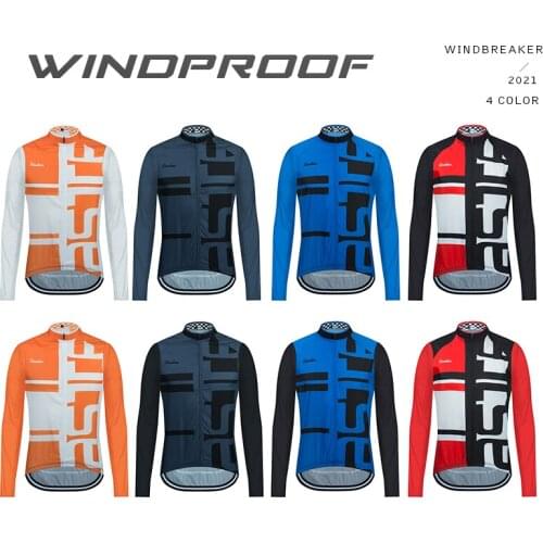 2021 Cycling Jackets Unisex Bicycle Windproof Cycling Clothing Bike Maillot Sports Long-sleeved Light and Thin Cycling Jersey
