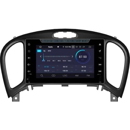 7" Android 10.0 OS Car DVD Multimedia GPS Radio System Player for Nissan Juke 2012-2018 with Full Video Output Support