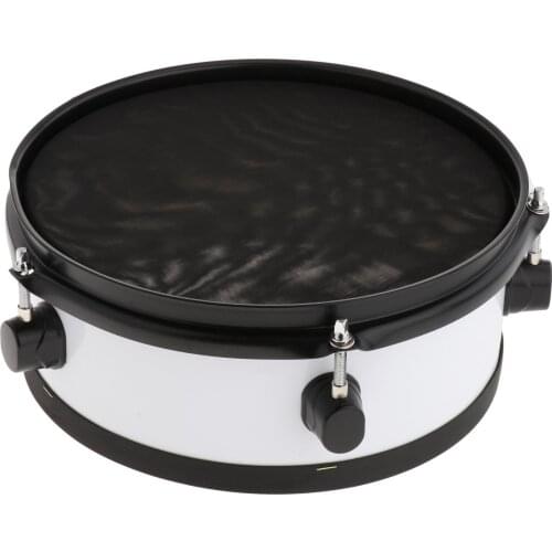 Drum Practice Portable Standard Practice Volume Drum Mute for Training Home Beginner 10"