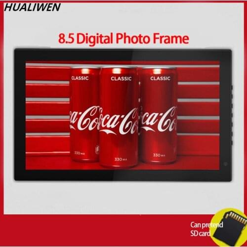 Goods 18.5-inch HD digital photo frame electronic photo album advertising machine tempered glass surface