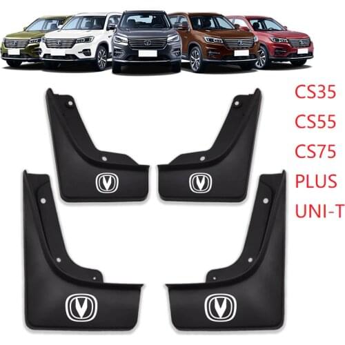 Cx xt cs35 cs55 cs75 v7 plus series unit Auto fender mudflaps special car fender mud guard 4pcs/set for changan free shipping