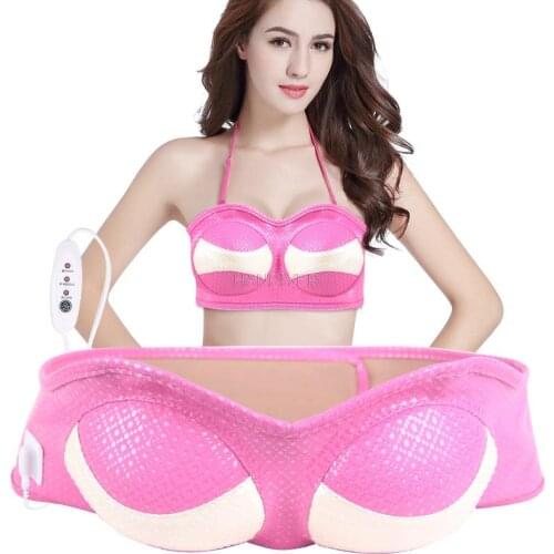 Electric Breast Enhancement Instrument Chest Massager Mamma Underwear Treatment Of Udder Drop Vibration Massage Hot Compress