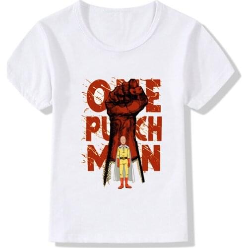 Boys and girls round neck Tshirt Japanese anime shirt short-sleeved shirt round neck cotton round neck street funny