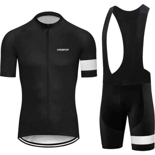 2020 XIROATOP Pro Cycling Jersey set MTB Bike Clothes Summer Bicycle Clothing Bib Shorts kits Maillot Conjunto Ropa Ciclismo