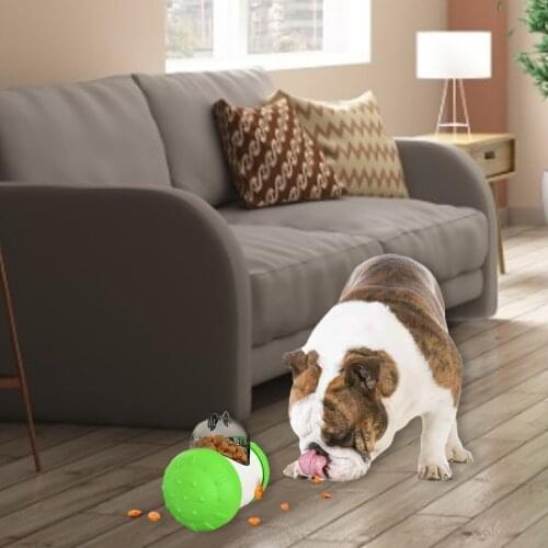 Pet Feeders Cats Dogs Leakage Food Ball Tumbler Swing Bear Interactive Toys Puppy Training Exercise Fun Bowls