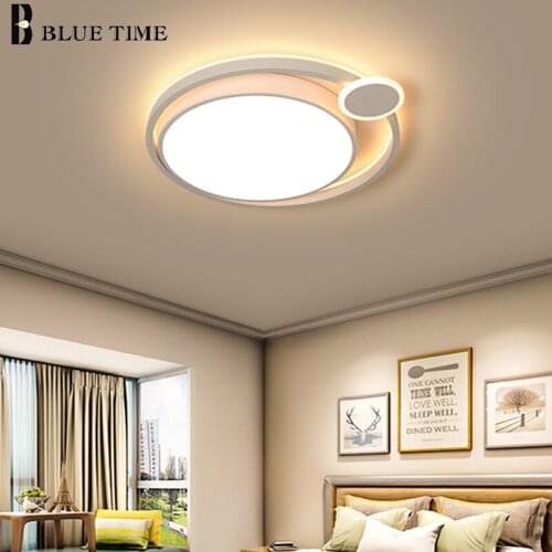 Round LED Modern Ceiling Lights for Bedroom Living Room Dining Room Flush Mount Lighting Fixture Decoration Indoor Ceiling Lamps