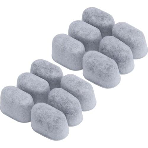 New 12Pcs Replacement Activated Charcoal Water Filters For Cuisinart Coffee Machines