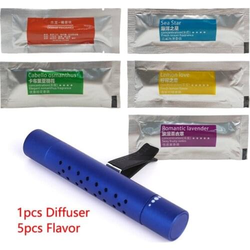 Car Air Freshener Vent Clip Outlet Freshener Air Condition Clip Diffuser Solid Perfume Auto Interior Vent air freshener