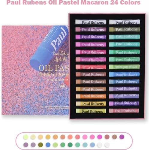 Paul Rubens Oil Pastels Crayons Painting Supplies Stationery Back to School Super Vision Art Kit Kawaii Wax Pen Gift for Artist