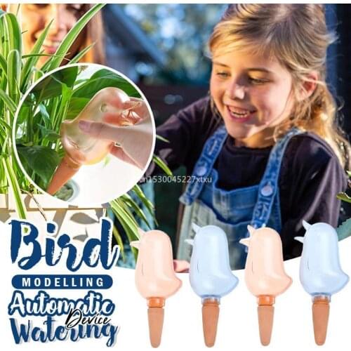 Bird Modelling Automatic Watering Device Automatic Drip Irrigation System Self Watering Spike for Plants Flower Greenhouse Garde