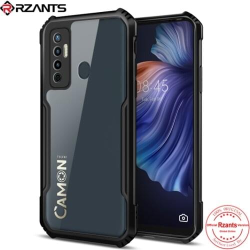 Rzants For Tecno Camon 17 Case Slim Cover Casing Camera Protection Small Hole Phone Shell