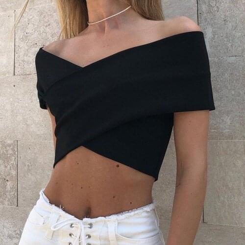 Sexy Club Criss-cross Sleeveless Womens Crop Top Solid White Slim Tank Tops Female 2021 Summer Elegant Party Chic Ladies Vest