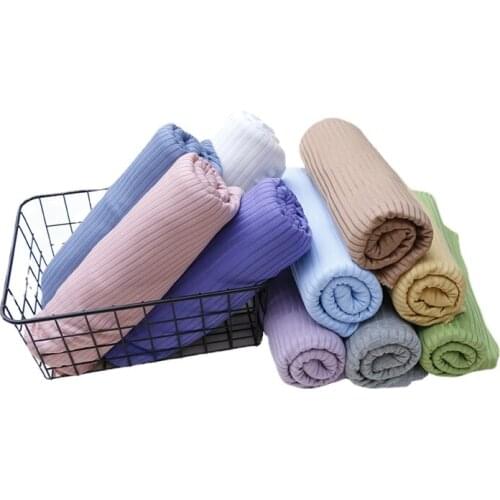 Width 64'' Spring Summer Modal Knitted Thread Pit Fabric By The Half Yard For Base Coat Casual Material