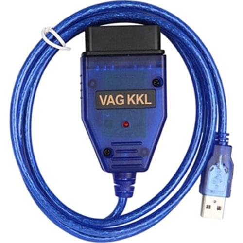 VAG-COM Car Diagnostic Scanner Scan Tool 409.1 USB to OBD2 for Windows XP 2000 NT ME 98SE J1962 16-Pin Male