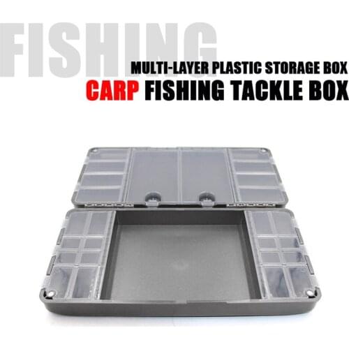 Thickened Carp Fishing Tackle Box Large Capacity Rig Board Storage Case Fishing Lure Bait Jig Hook Organizer Container