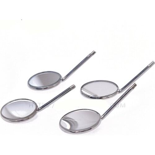 High Quality 10 PCS Dental Mouth Mirror Head Reflector Odontoscope Dentist Equipment