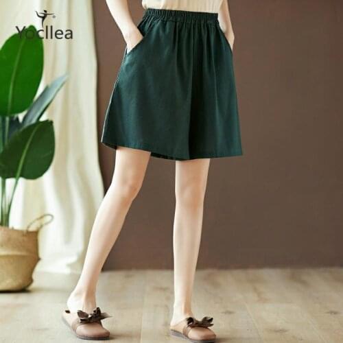 YOCLLEA Women's Cotton Shorts