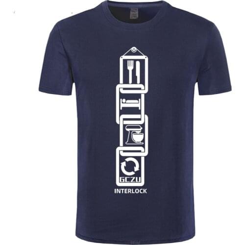 2021 new t shirt 100% Cotton T Shirts Brand Clothing Tops Tees Eat Sleep Bake Men Shirt