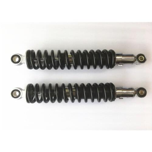 325-330MM 8mm black spring Motorcycle Shock Absorbers for Honda CB400 XJR400 XJR1200 XJR1300 Yamaha FZX750 suzuki VS800 silver