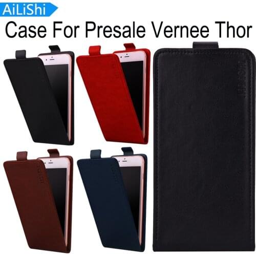 AiLiShi For Presale Vernee Thor Case Top Quality PU Protective Cover Skin New Arrive Leather Case Luxury Flip With Card Slot