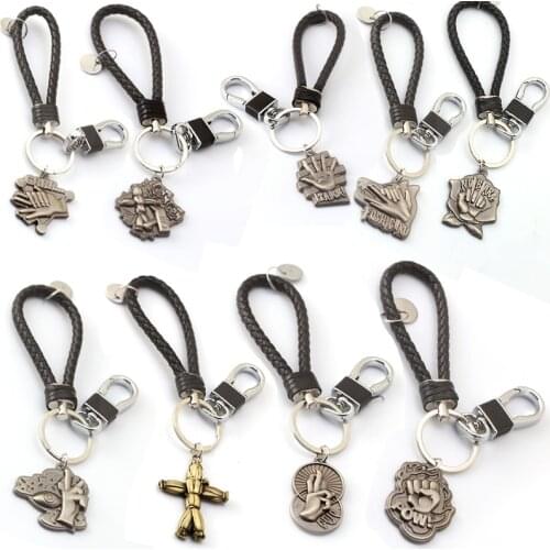 Anime Jujutsu Kaisen Cosplay Keychain Gojo Satoru Itadori Yuji Zenin Maki Spear Knife Cursed Finger Key Rings Badge Accessories