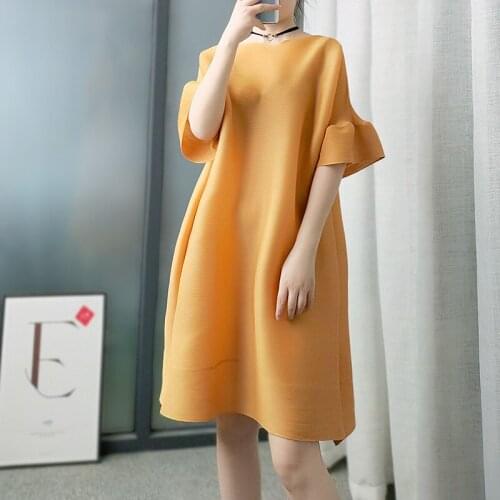 Changpleat Flared Summer Dresses