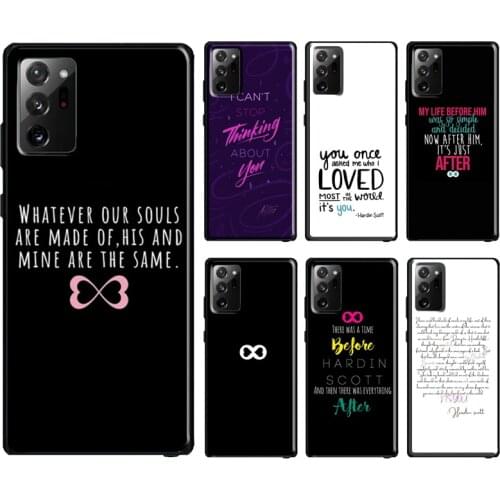 After Tessa Hardin Scott Quotes Case For Samsung Galaxy S10 S20 Plus S8 S9 S10e Note9 Note 10 Lite Note 20 Ultra Cover